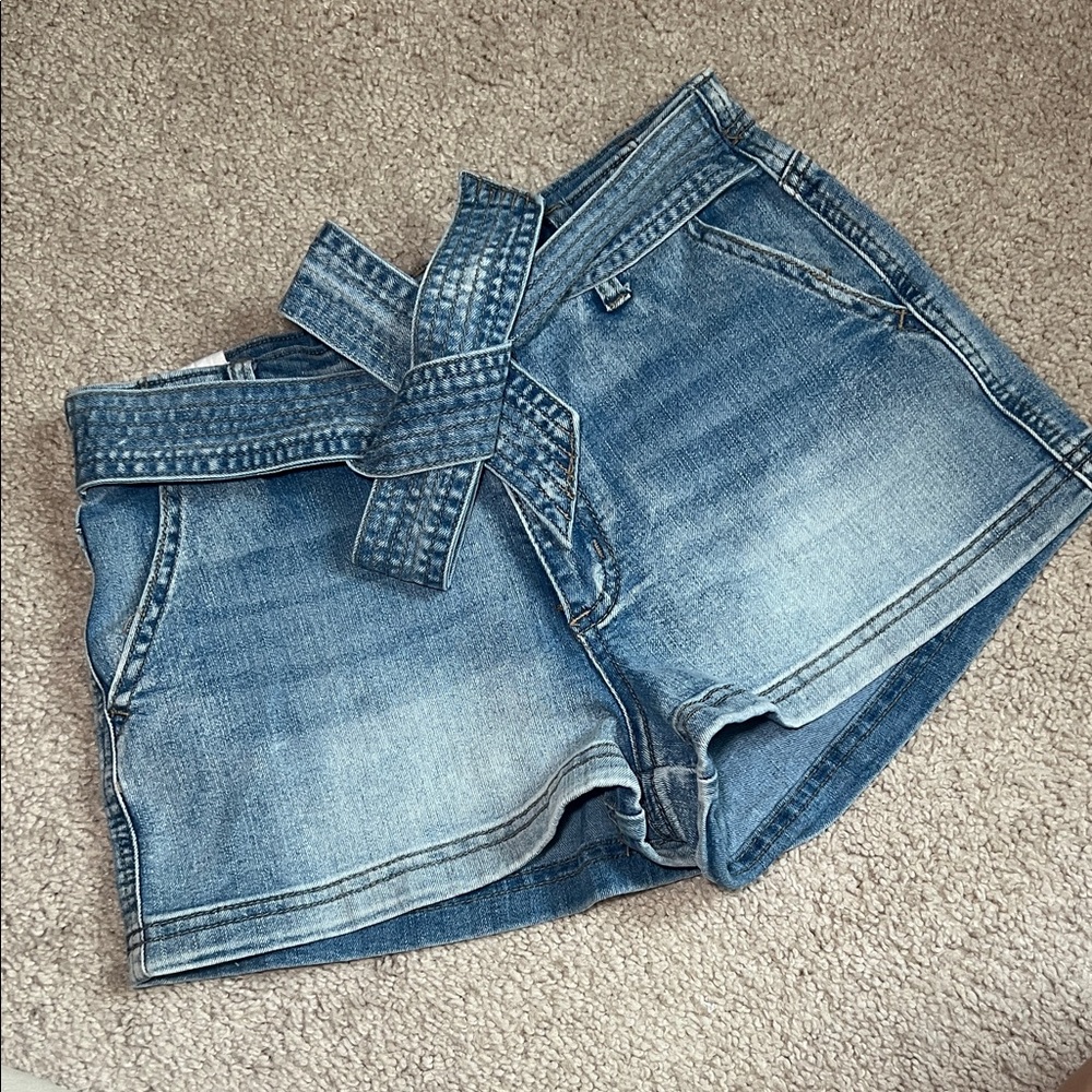 Almost Famous Denim Blue Women's Shorts